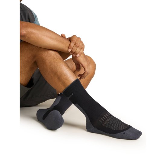 ICEBREAKER - CHAUSSETTES HAUTES MÉRINOS LIGHT HIKE+ HOMME