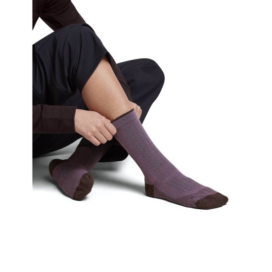ICEBREAKER - CALZINI ALTI MERINO ULTRALIGHT HIKE+ DONNA