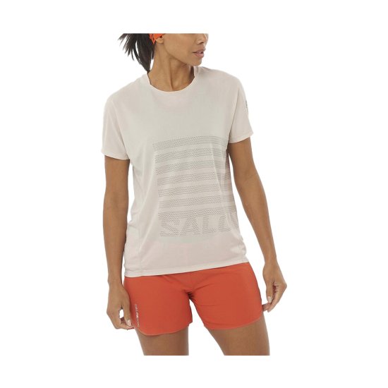 SALOMON - T-SHIRT SENSE AERO GFX FEMME