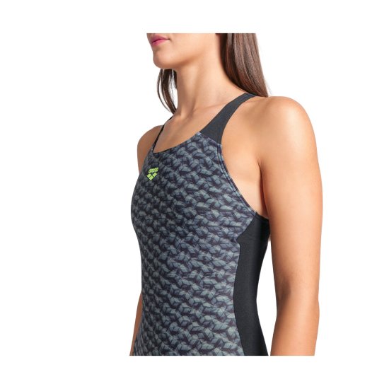 ARENA - MAILLOT DE BAIN MONOGRAM CONTROL PRO FEMME