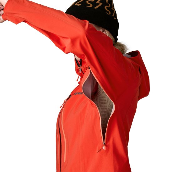 PATAGONIA - Veste Stormstride femme marron