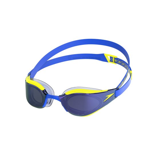 SPEEDO - Lunettes de natation Fastskin Hyper Elite Miroir bleu/jaune