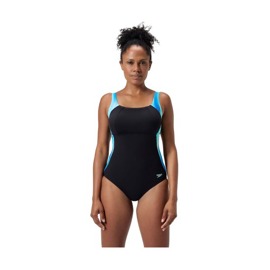 SPEEDO - MAILLOT DE BAIN 1 PIÈCE ECO LUNALUSTRE PRINT SHAPING FEMME