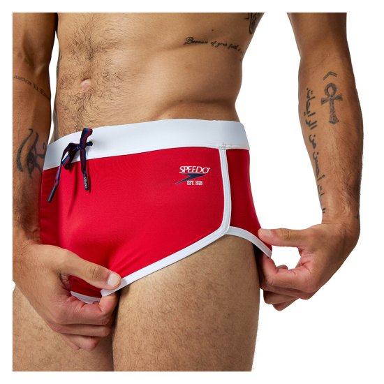 SPEEDO - MAILLOT DE BAIN JETSTREAM RETRO LOGO BRIEF