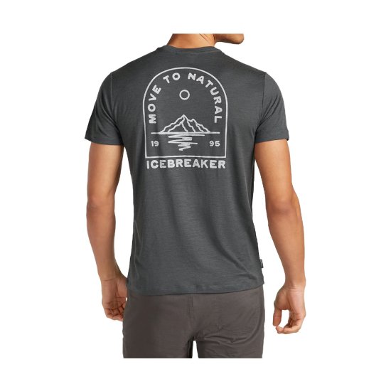 ICEBREAKER - T-SHIRT MANCHES COURTES MÉRINOS 150 TECH LITE HOMME