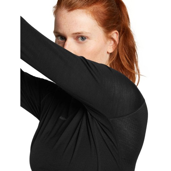 ICEBREAKER - T-SHIRT ZONEKNIT MANICHE LUNGHE MERINO 125 DONNA