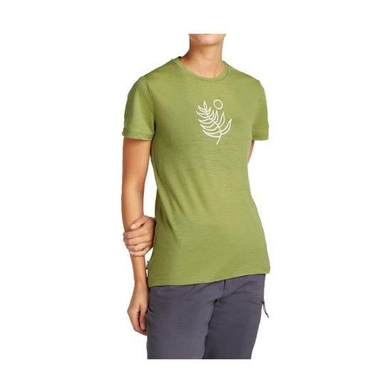 ICEBREAKER - T-SHIRT MANCHES COURTES MÉRINOS 150 TECH LITE FEMME