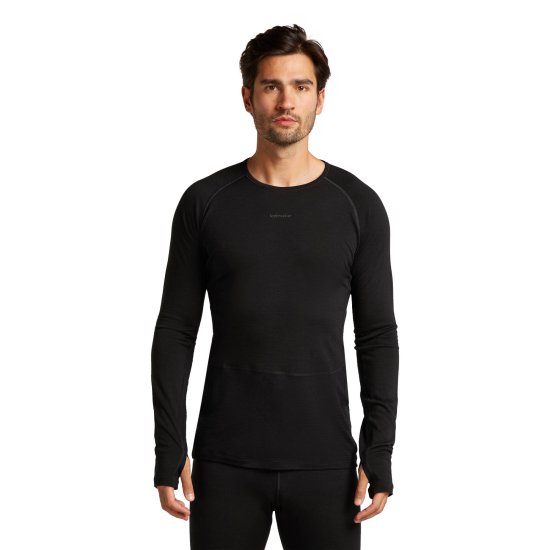 ICEBREAKER - INTIMO MERINO ZONEKNIT GIROCOLLO 200 UOMO