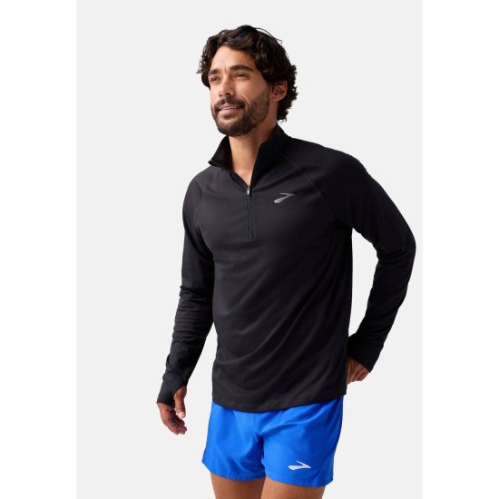BROOKS - Sous-couche Dash 1/4 Zip 3.0 homme