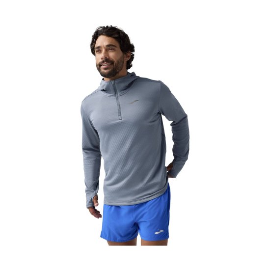 BROOKS - Polaire Notch Thermal capuche 3.0 homme