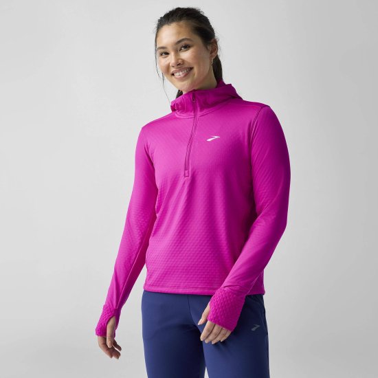 BROOKS - Polaire Notch Thermal capuche 3.0 femme