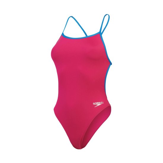 SPEEDO - Maillot de bain Eco+ Solid Vback Pur femme