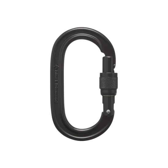 BLACK DIAMOND - MOUSQUETON KEYLOCK SCREWGATE OVALE