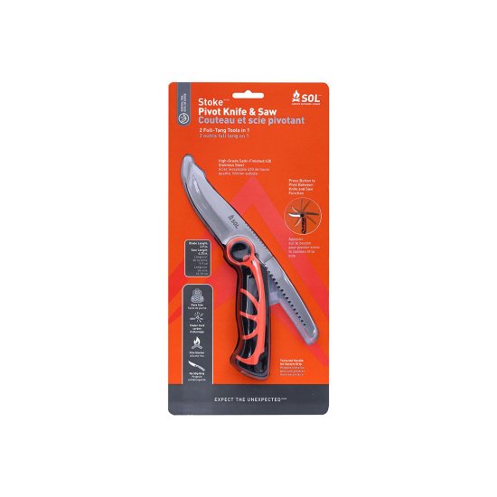 SOL - Couteau scie Stocker Pivot Knife et Saw