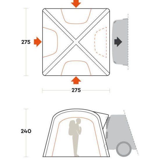 FERRINO - Tente Wanderer Trunk