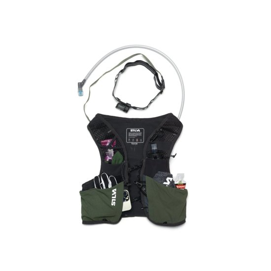 SILVA - Sac d'hydratation Strive 5 vert avec flasques