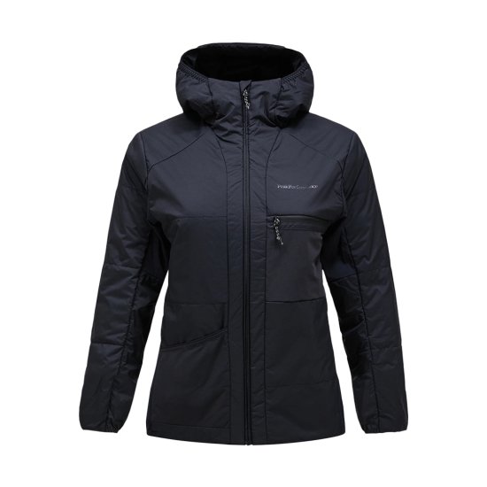 PEAK PERFORMANCE - Veste à capuche isolante réversible Freelight femme