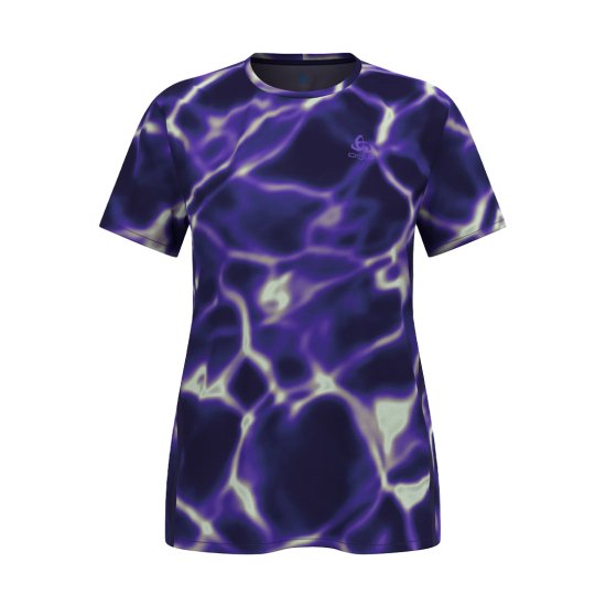 ODLO - T-shirt Zeroweight Chill Tec Print femme