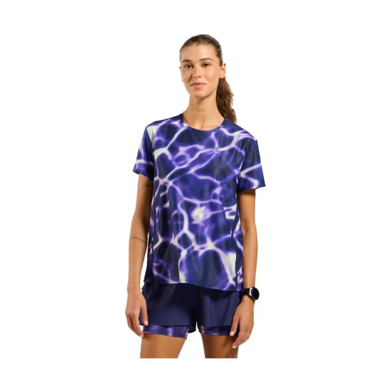 ODLO - T-shirt Zeroweight Chill Tec Print femme