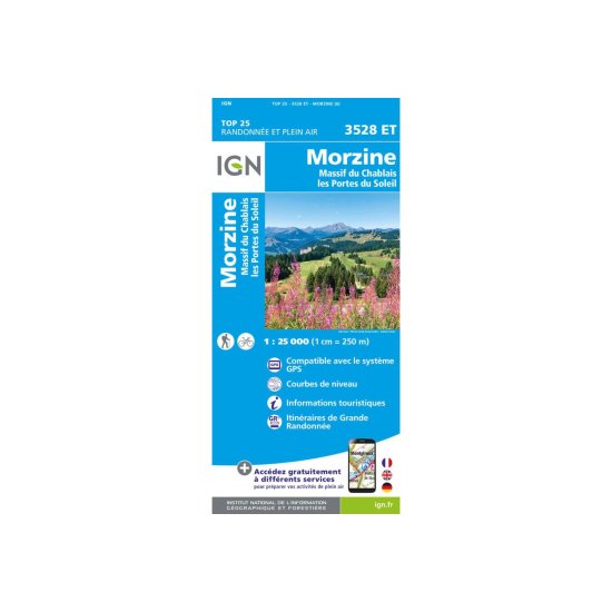 IGN - Carta IGN MORZINE