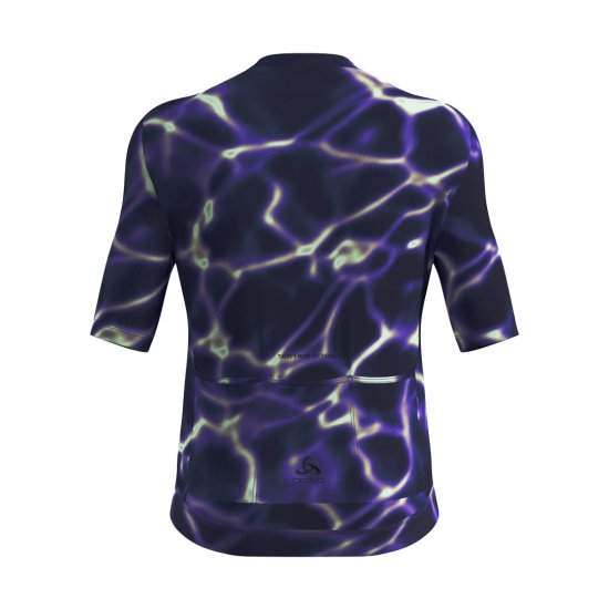 ODLO - MAILLOT DE CYCLISME IMPRIMÉ ZEROWEIGHT PRO HOMME