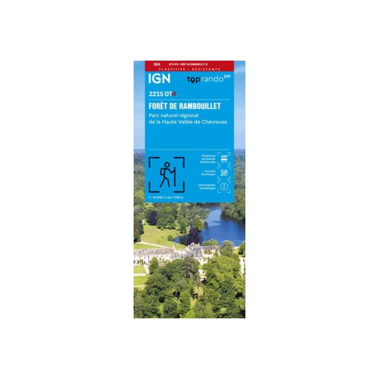 IGN - FORÊT DE RAMBOUILLET RESISTANTE PARC NATUREL REGIONAL DE LA HAUTE VALLÉE DE CHEVREUSE