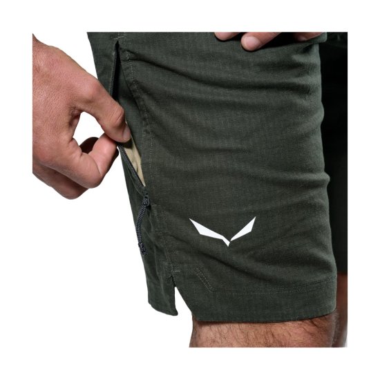 SALEWA - SHORT AGNER HEMP RIPSTOP HOMME