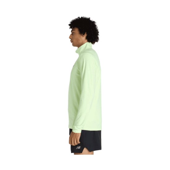 NEW BALANCE - Pull Space Dye 1/4 Zip homme