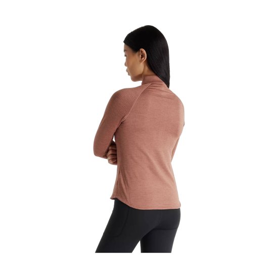 NEW BALANCE - Polaire Athletics Heat Grid 1/2 Zip femme