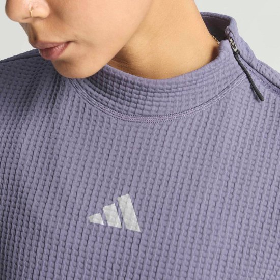 ADIDAS - Sweat adi365 Climawarm+ col montant femme