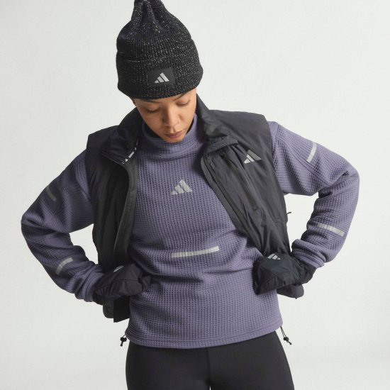 ADIDAS - Sweat adi365 Climawarm+ col montant femme