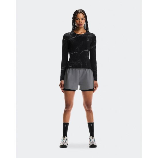 ON - T-SHIRT PERFORMANCE LONG-T LUMOS FEMME