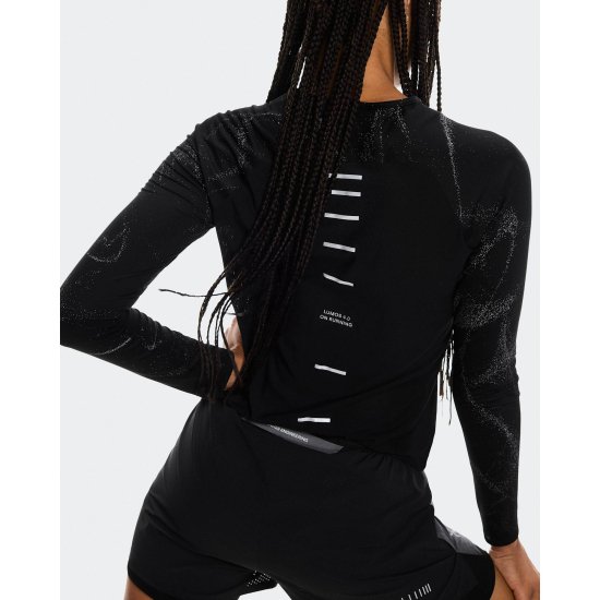 ON - T-SHIRT PERFORMANCE LONG-T LUMOS FEMME