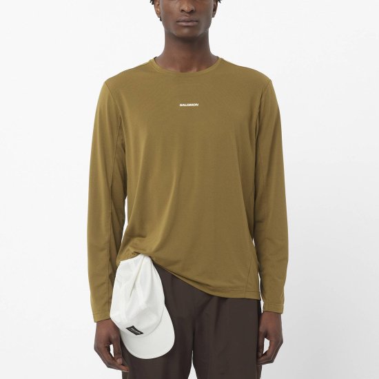 SALOMON - Maglia a maniche lunghe SHKout Core da uomo