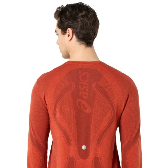 ASICS - T-shirt manches longues sans couture Road homme