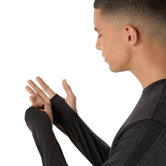 ASICS - T-SHIRT ROAD SENZA CUCITURE MANICHE LUNGHE UOMO