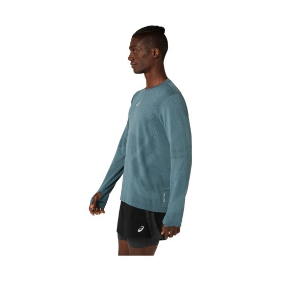 ASICS - T-shirt manches longues sans couture Road homme