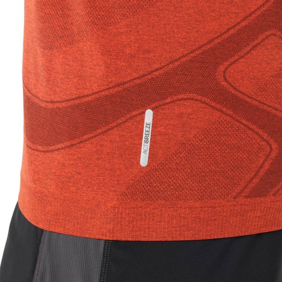 ASICS - T-shirt manches longues sans couture Road homme