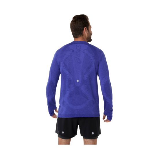 ASICS - T-SHIRT ROAD SENZA CUCITURE MANICHE LUNGHE UOMO
