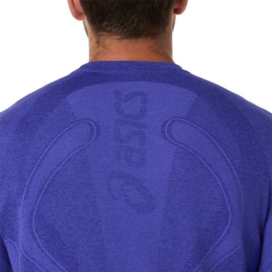 ASICS - T-SHIRT ROAD SENZA CUCITURE MANICHE LUNGHE UOMO