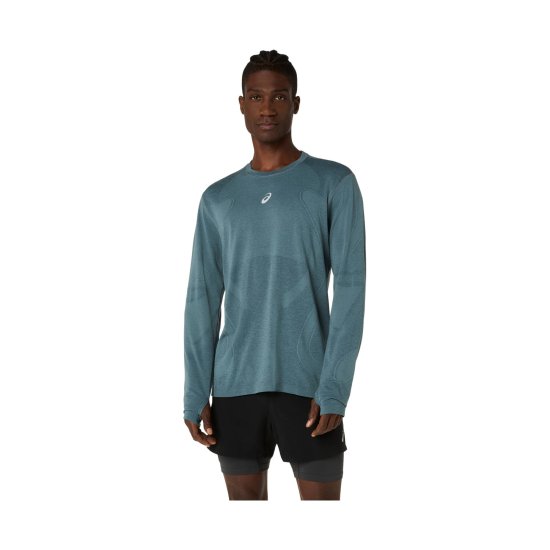 ASICS - T-shirt manches longues sans couture Road homme