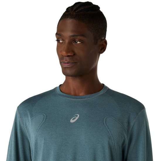 ASICS - T-shirt manches longues sans couture Road homme