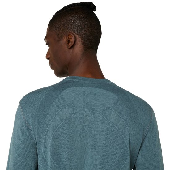 ASICS - T-shirt manches longues sans couture Road homme