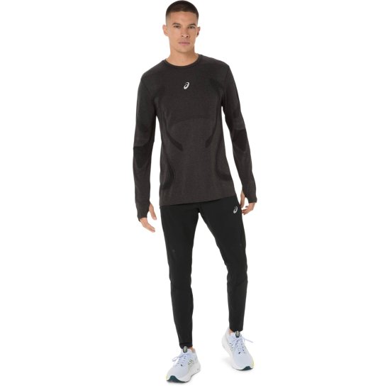 ASICS - T-SHIRT ROAD SENZA CUCITURE MANICHE LUNGHE UOMO