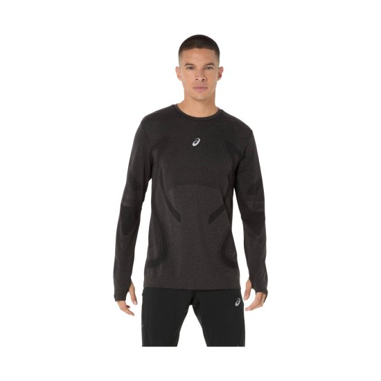 ASICS - T-SHIRT ROAD SENZA CUCITURE MANICHE LUNGHE UOMO