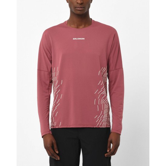 SALOMON - T-SHIRT MANCHES LONGUES SENSE AERO GFX HOMME