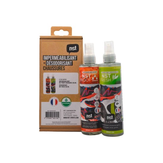 NST - Kit désodorisant + imperméabilisant chaussures