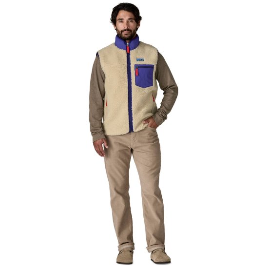 PATAGONIA - POLAIRE SANS MANCHE CLASSIC RETRO-X HOMME