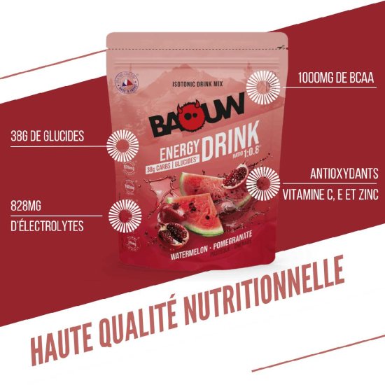 BAOUW - Boisson isotonic energy drink mix
