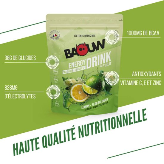 BAOUW - Boisson isotonic energy drink mix